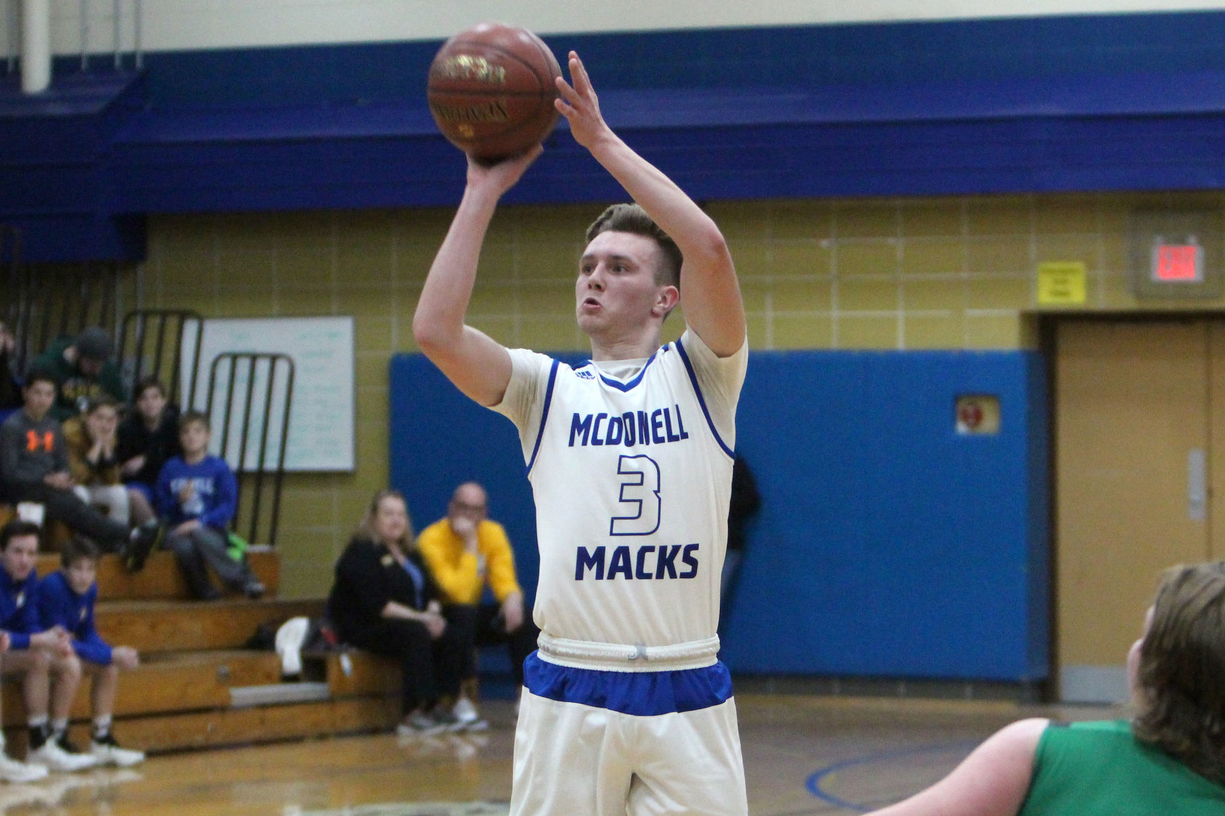Prairie Farm at McDonell boys basketball 2-26-19